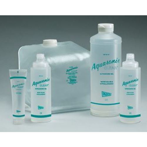 Ultraljudsgel Aquasonic CLEAR – 5L parfymfri, inkl tomflaska