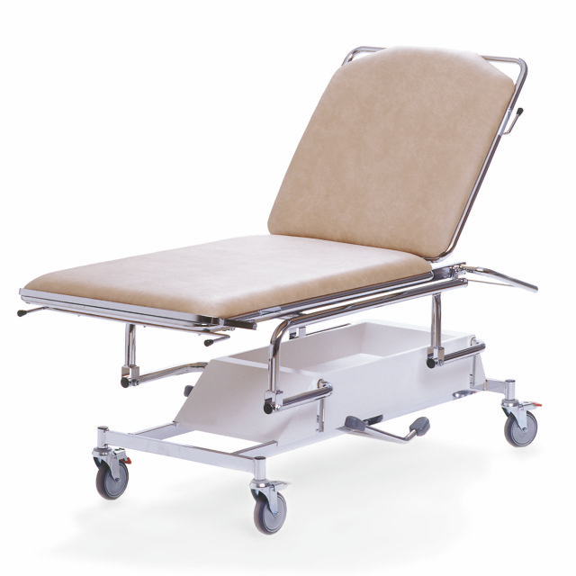 Undersökningsbrits 2-delad, hydraulisk