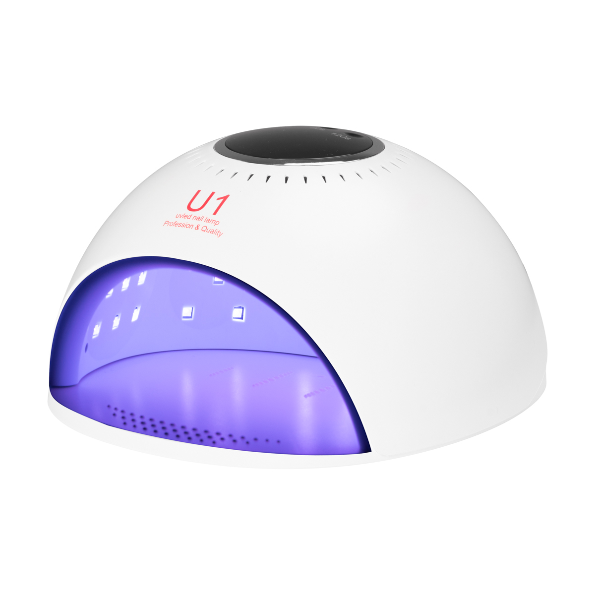 UV LED U1 lampa 84W vit