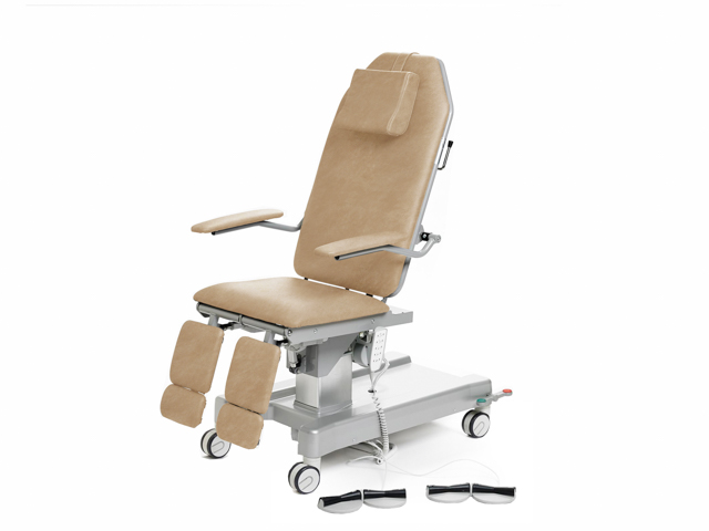 Fotvårdsstol – Patientvikt upp till 215 kg – Beige 583 Fotvårdsstol – Patientvikt upp till 215 kg – Beige 583