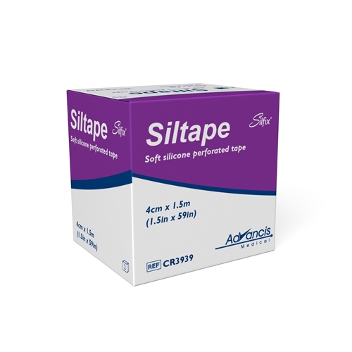 Häfta silikon Siltape – 4cmx1,5m beige m skyddsfilm