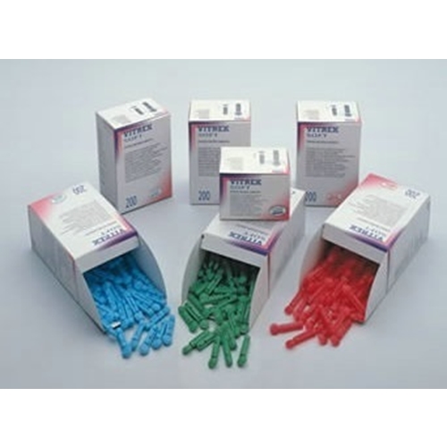 Lansett Vitrex Soft – 28G (0,38mm) 200-p röd – 200 st
