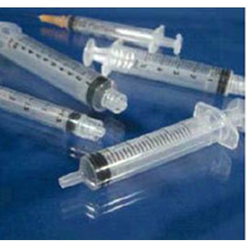 Spruta luerlock 3kompPlastipak – 5ml grad 0,2ml centrerad – 125 st