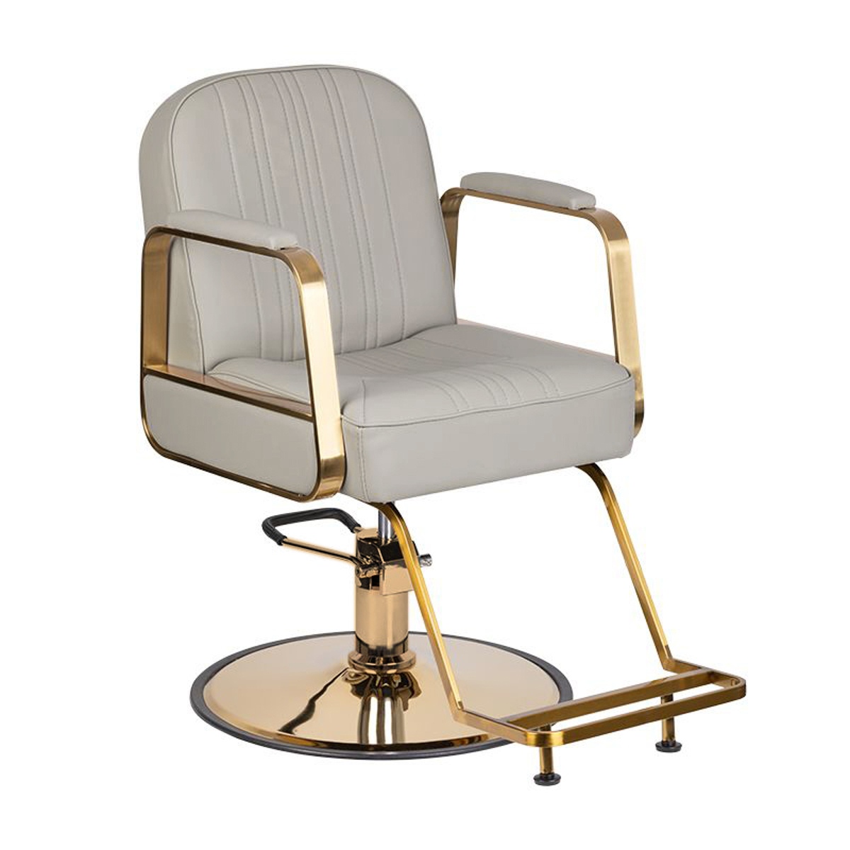 Gabbiano Frisörstol Acri Guld – Beige