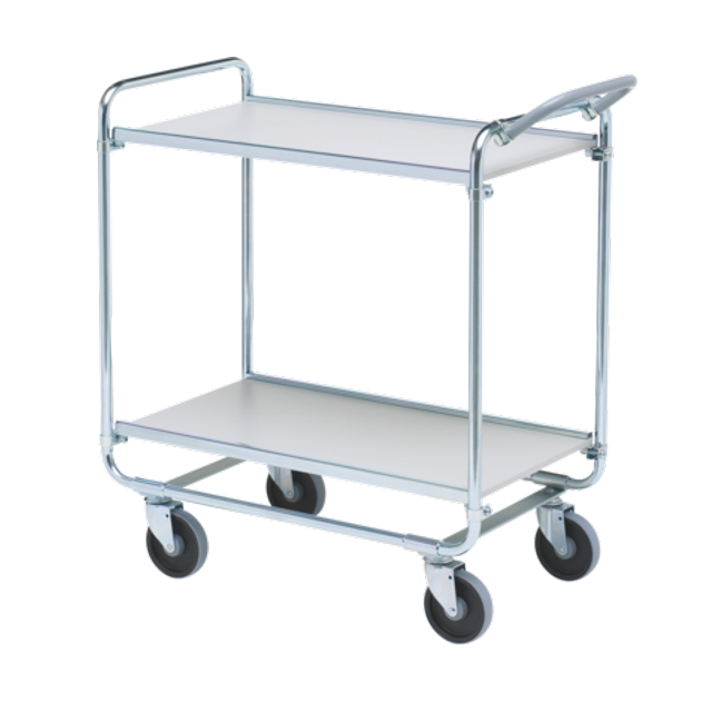 Hyllvagn 100, för 150 kg 750×430 mm