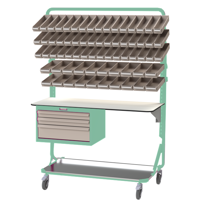 Mobil Plockstation – Grön Mobil Plockstation – Grön