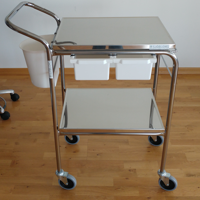 Rondvagn 60×40 cm, med upphängningstrådar