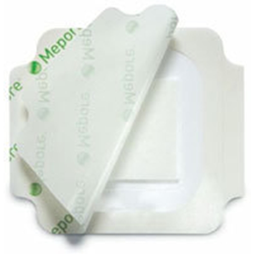 Sårfilm med dyna Mepore Film&Pad – 4x5cm (dyna 1,5×2,5cm) ram – 85 st