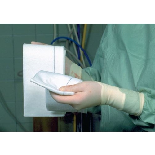Op duk nonwoven med röntgentråd 5p – 40x65cm svart Barrier – 180 st