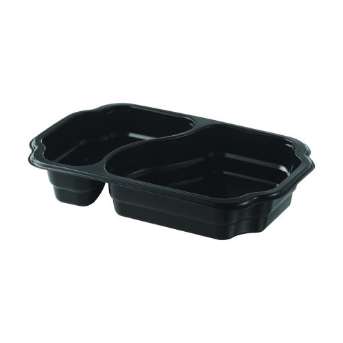 Form PP/min Take-Away Duniform – 250x159x45mm 2-fack svart – 246 st