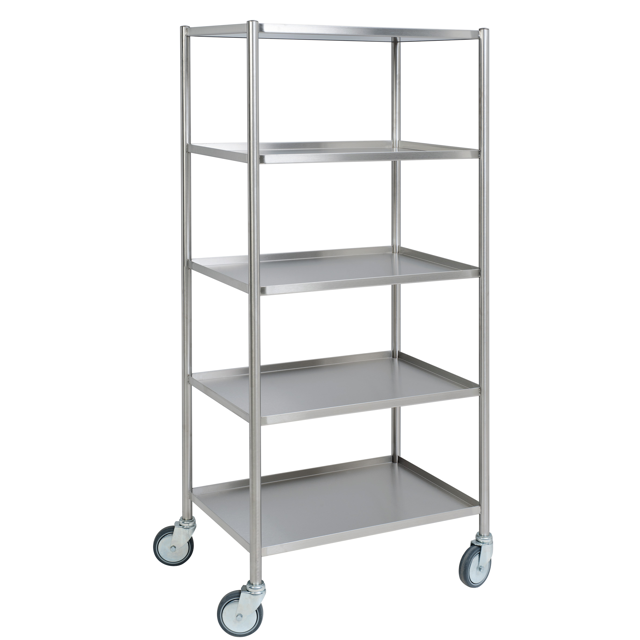 Bord rostfritt 60×40 cm – 5 plan