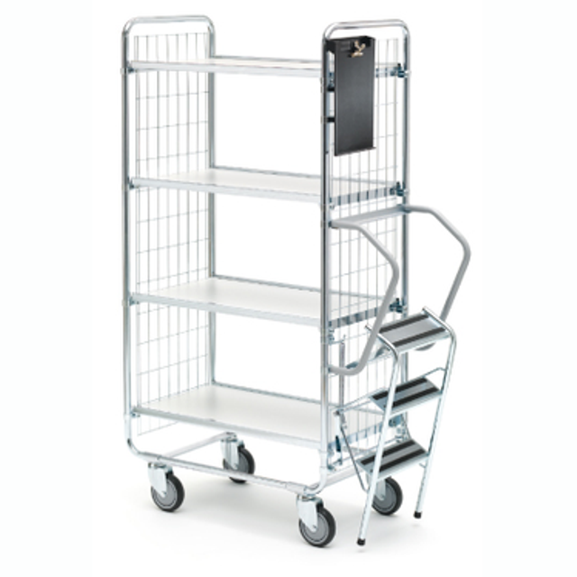 Stegvagn 100, 4-plan, för 200 kg