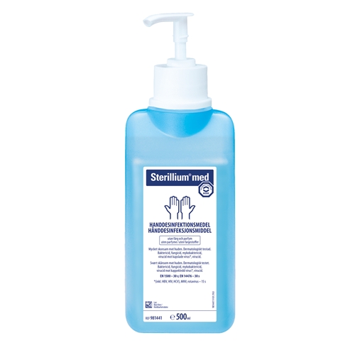 Handdesinfektion Sterillium MED – 500ml m pump – 20 st