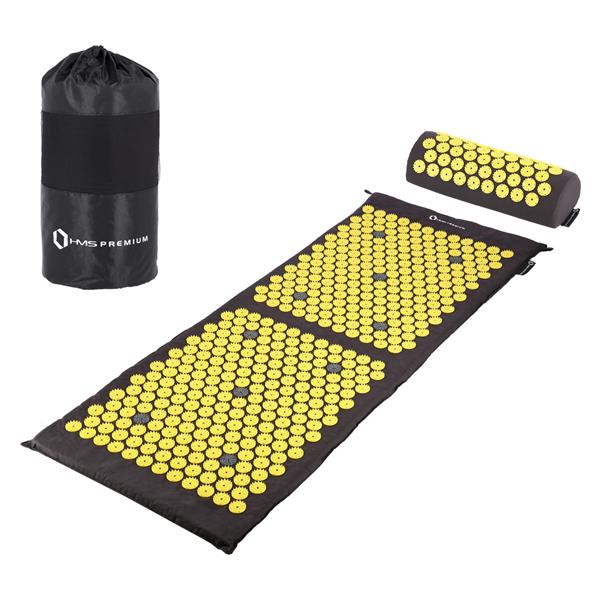 Akupressurmatta Set Mat – Premium – Svart – AKM04
