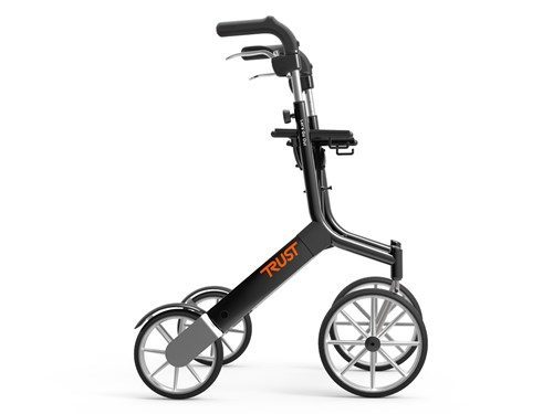 TrustCare – Mennään ulos rollaattori – Nattsvart