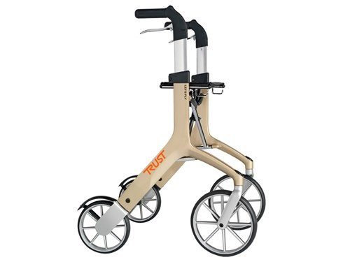 TrustCare – Let’s Fly – Premium rollator – Beige
