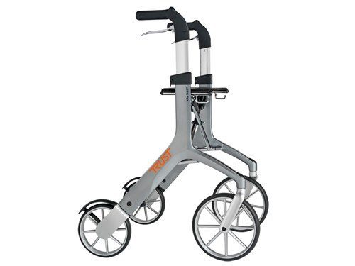 TrustCare – Let’s Fly – Premium rollator – Fly Grafit