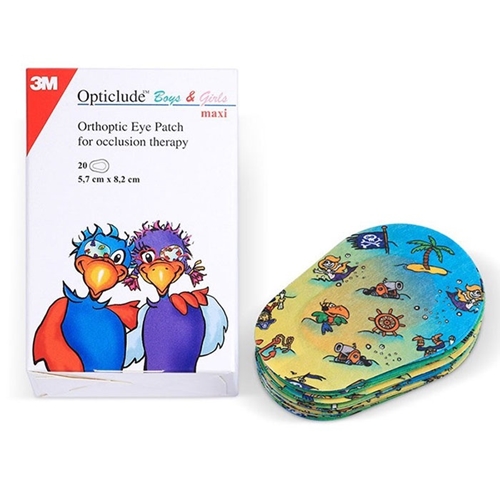 Ögonförband Opticlude – 56x82mm olika motiv – 30 st
