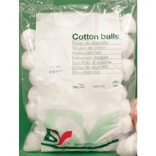 Bomullsbollar Bastos Viegas – 0,6g 100-pack – 100 st