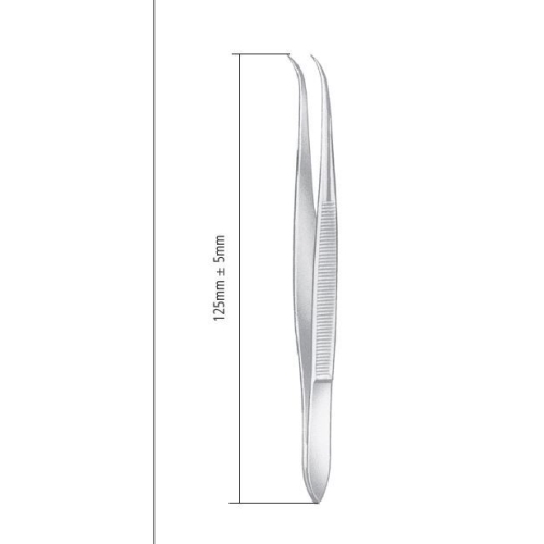 Pincett stick böjd – 12,5cm