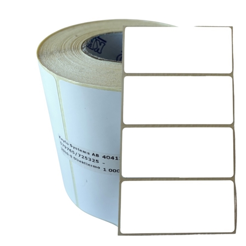 Etikett TT Syntet till Zebra skrivare – 89x40mm inkl reng-kort rle1500 – 3 st