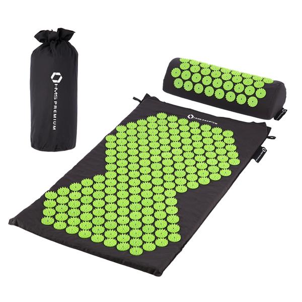 Akupressurmatta Set – Premium – Svart – AKM03