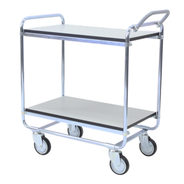 Hyllvagn 100, för 150 kg, i ESD-utförande