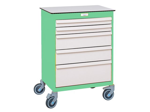 Mobil arbetsstation 1 block – Grön Mobil arbetsstation 1 block – Grön