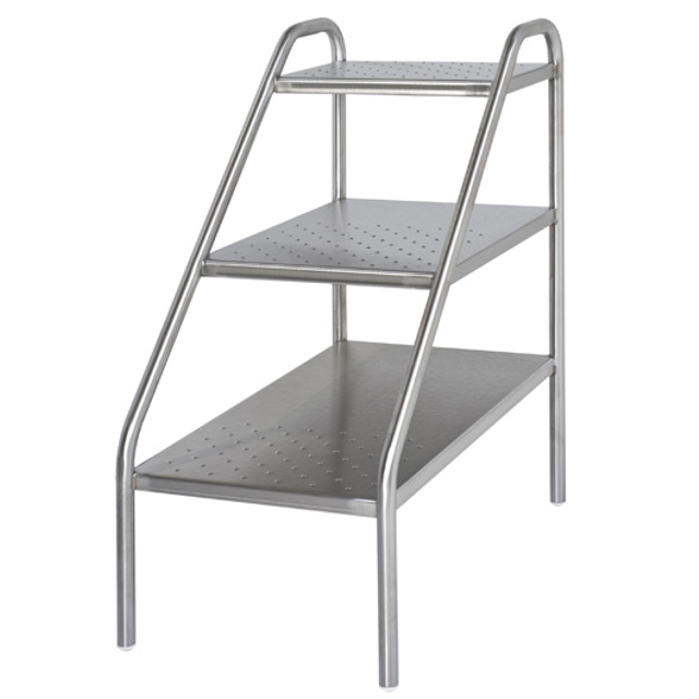 3-stegspall rostfri 60 cm