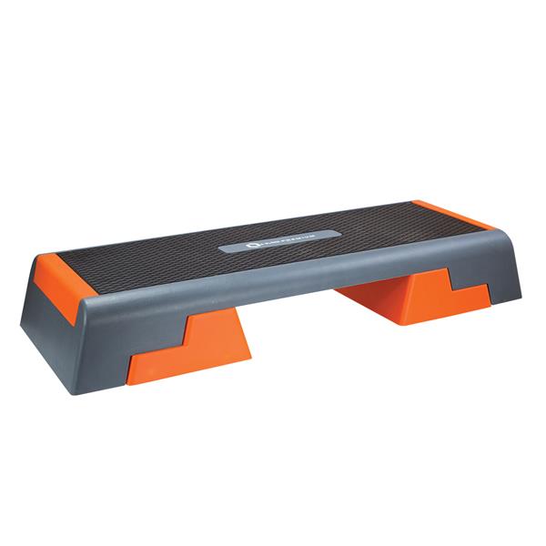 Aerobisk Stepbräda – Premium – Svart/Orange – AS007