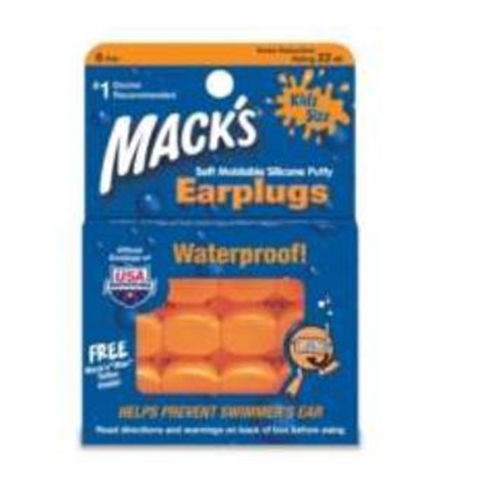 Öronproppar barn Mack’s – silikon – 6 st
