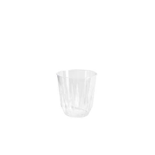 Bägare plast PS Diamond – 25cl festligt glas – 30 st