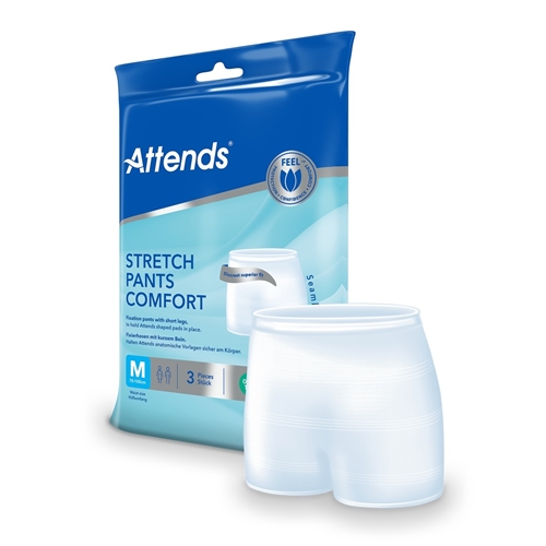 Fixeringsbyxa med ben – Attends StretchPant Comfort M – 3 st