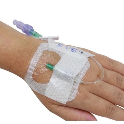 Venkateterförband Tegaderm IV Advanced – 6,5x7cm slits förstärkt – 100 st