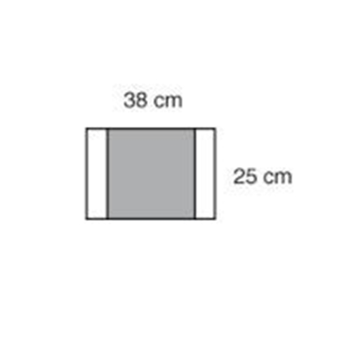 Incisionsduk Steri-Drape 2 – 38x25cm (28x25cm) – 10 st
