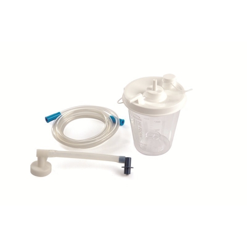 Engångsbehållare 800ml till LCSU4 – m 1,8m patient- & vakuumslang