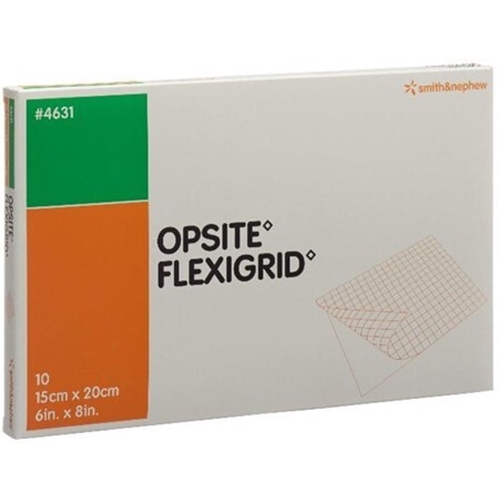 Sårfilm Opsite Flexigrid – 15x20cm – 10 st