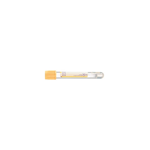 Vakuumrör BD Vacutainer SST II Advance pappersetikett – 7/5ml serum gel guldgul – 100 st