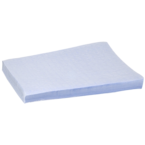 Underlägg provtagning papper/plast – 37,5x29cm vit/blå – 1000 st