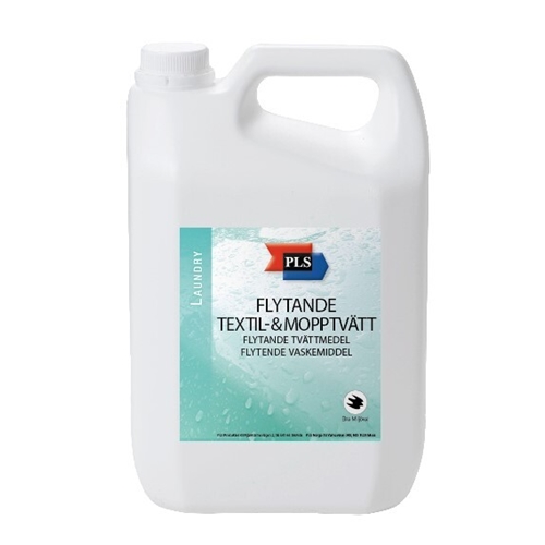 Tvättmedel flytande PLS – 5L textil/mopp oparf Bra Miljö