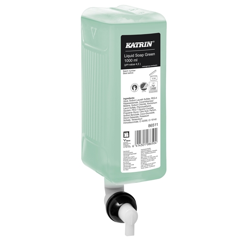 Flytande handtvål Katrin Green – 1000ml parfymerad – 6 st
