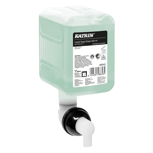 Flytande handtvål Katrin Green – 500ml parfymerad – 12 st