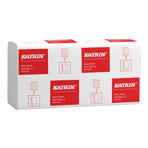 Handduk Katrin W-vikt L2 – 20,6x34cm 2-L One Stop – 2310 st
