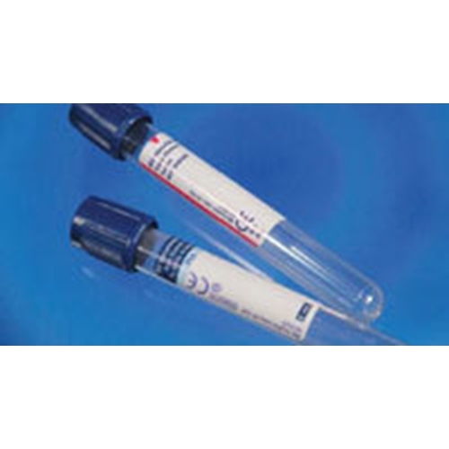 Vakuumrör BD Vacutainer pappersetikett – 7/6ml K2EDTA spårmet mörkblå – 100 st