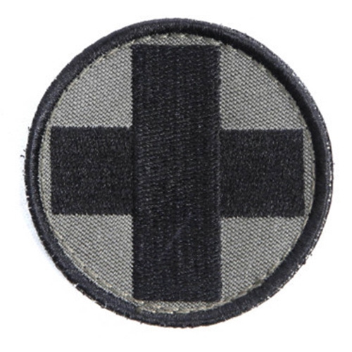 Sjukvårdsmärke – 60mm grå
