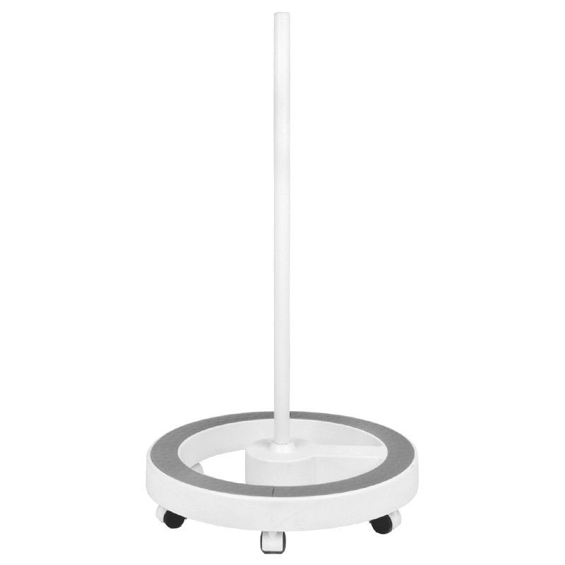Elegant vit lampfot