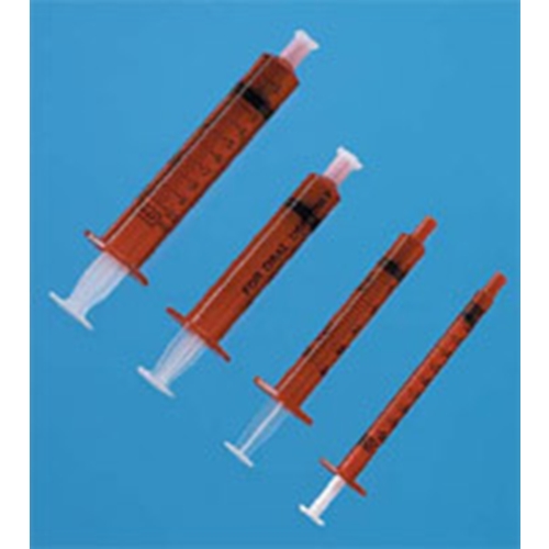 Oralspruta – 3ml latexfri amber – 100 st