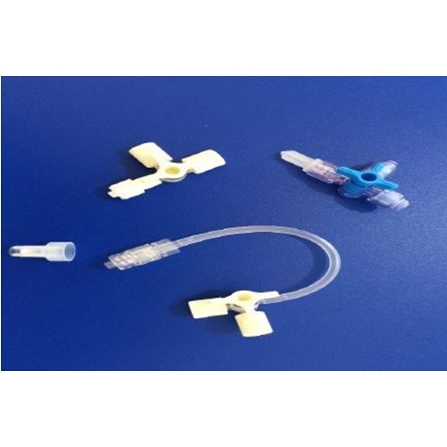 3-vägskran Codan Green line – 12cm slang PVC-fri – 100 st