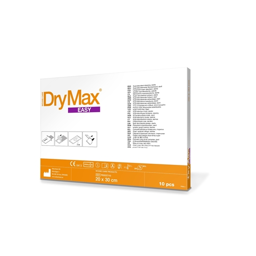 Superabsorberande förband DryMax Easy – 20x30cm – 10 st