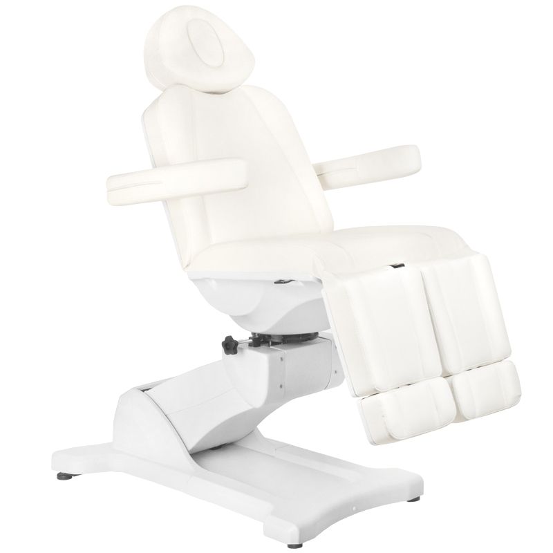 Elektrisk kosmetikstol Azzurro 869AS Pedi 5 motor roterande vit